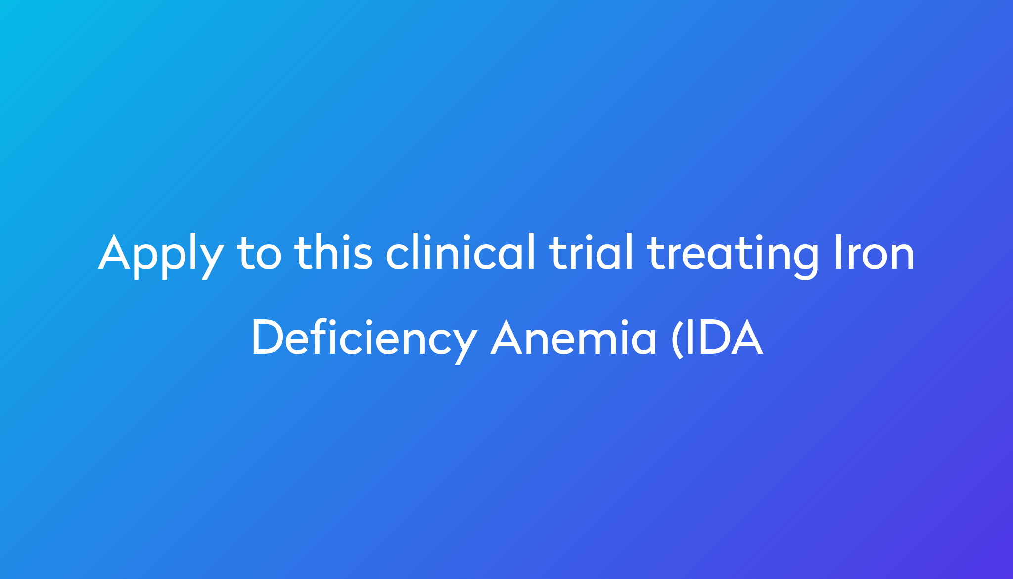 Alternate day Iron Supplementation For Iron Deficiency Anemia Clinical alternate-day-iron-supplementation-for-iron-deficiency-anemia-clinical